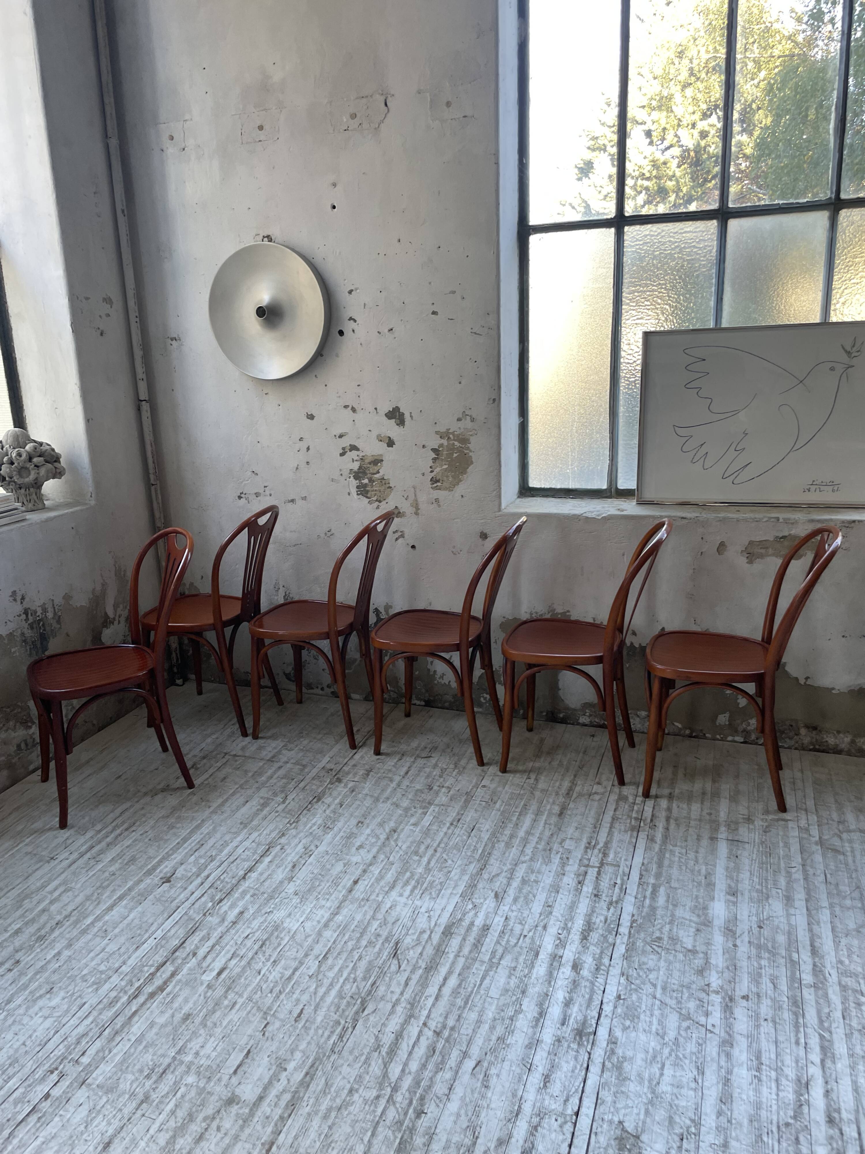 6 bistro chairs