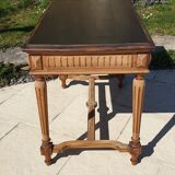 Renovated Henri II style desk with drawers