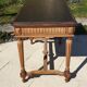 Renovated Henri II style desk with drawers