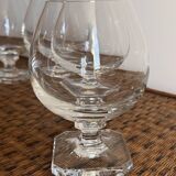 Crystal digestif glasses
