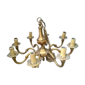 Stunning bronze chandelier