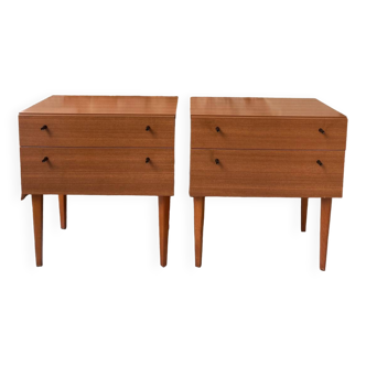 Pair of modernist 3K Mobel bedside tables