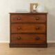 Commode en lin victorien, vers 1840
