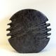 ceramic vase by Nereo Boaretto in dark gray