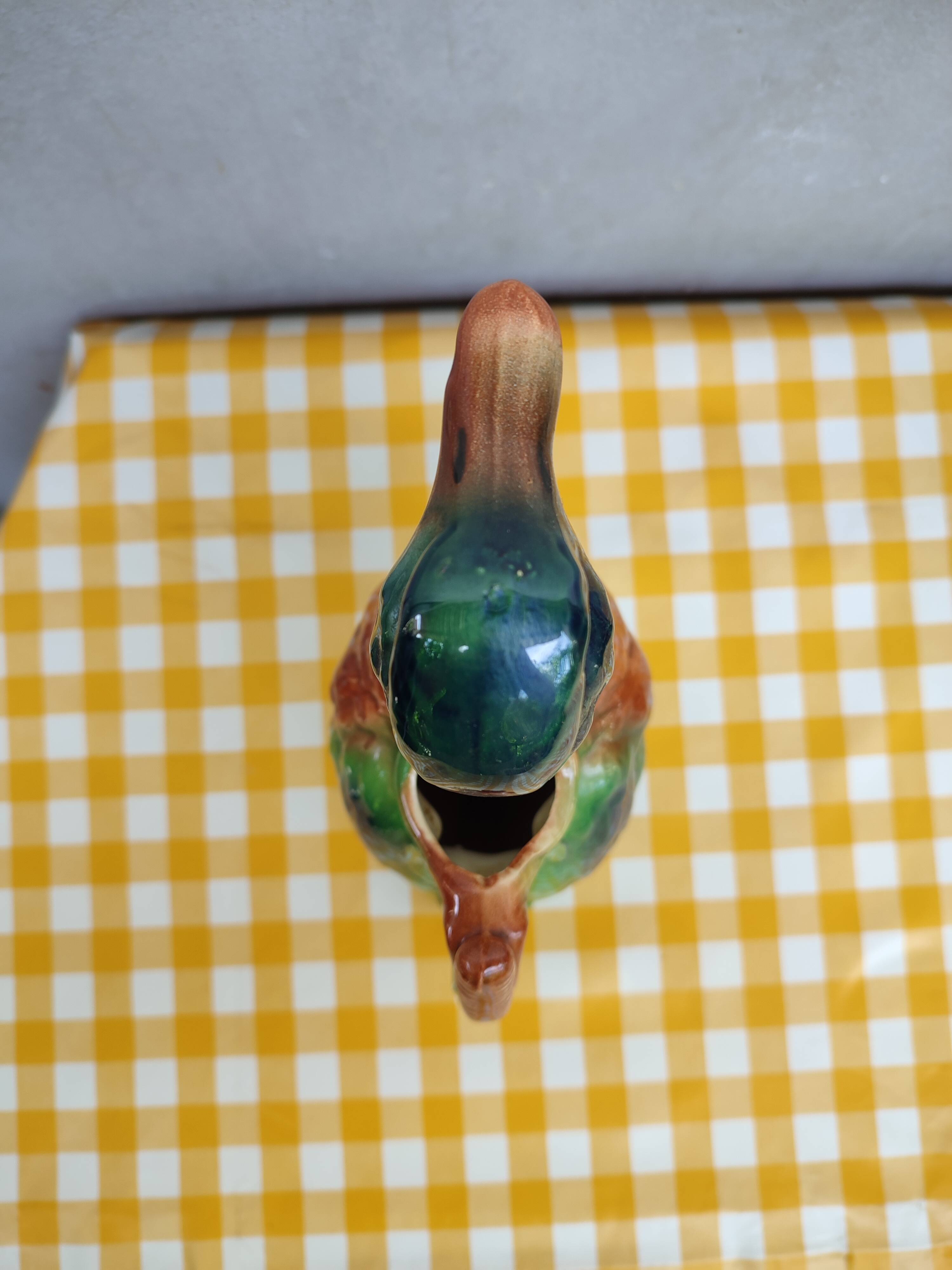 Pitcher in slurry duck Saint-Clément XXth