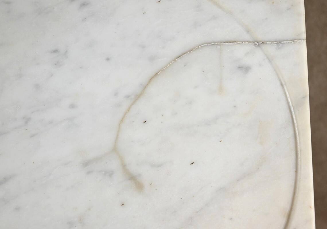 Burl Mahogany Dressing Table, Restoration Period – Early 19th Century