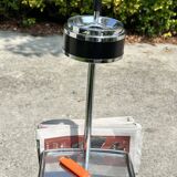 Cendrier sur Pied Vintage Années 70 - Tablette & Porte Revues/Journaux