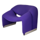 Purple Groovy chair F598 by Pierre Paulin for Artifort