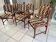 Set of 6 vintage Scandinavian chairs from the 1970s