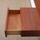 Vintage Scandinavian teak headboard from the 1960s