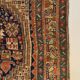 Antique tribal qashqai rug 275x157 cm, medium, oriental carpet truly shabby chic