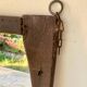 Folk art mirror