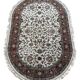 Handmade oval Persian rug 185cm x 120cm