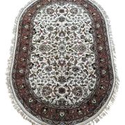 Handmade oval Persian rug 185cm x 120cm