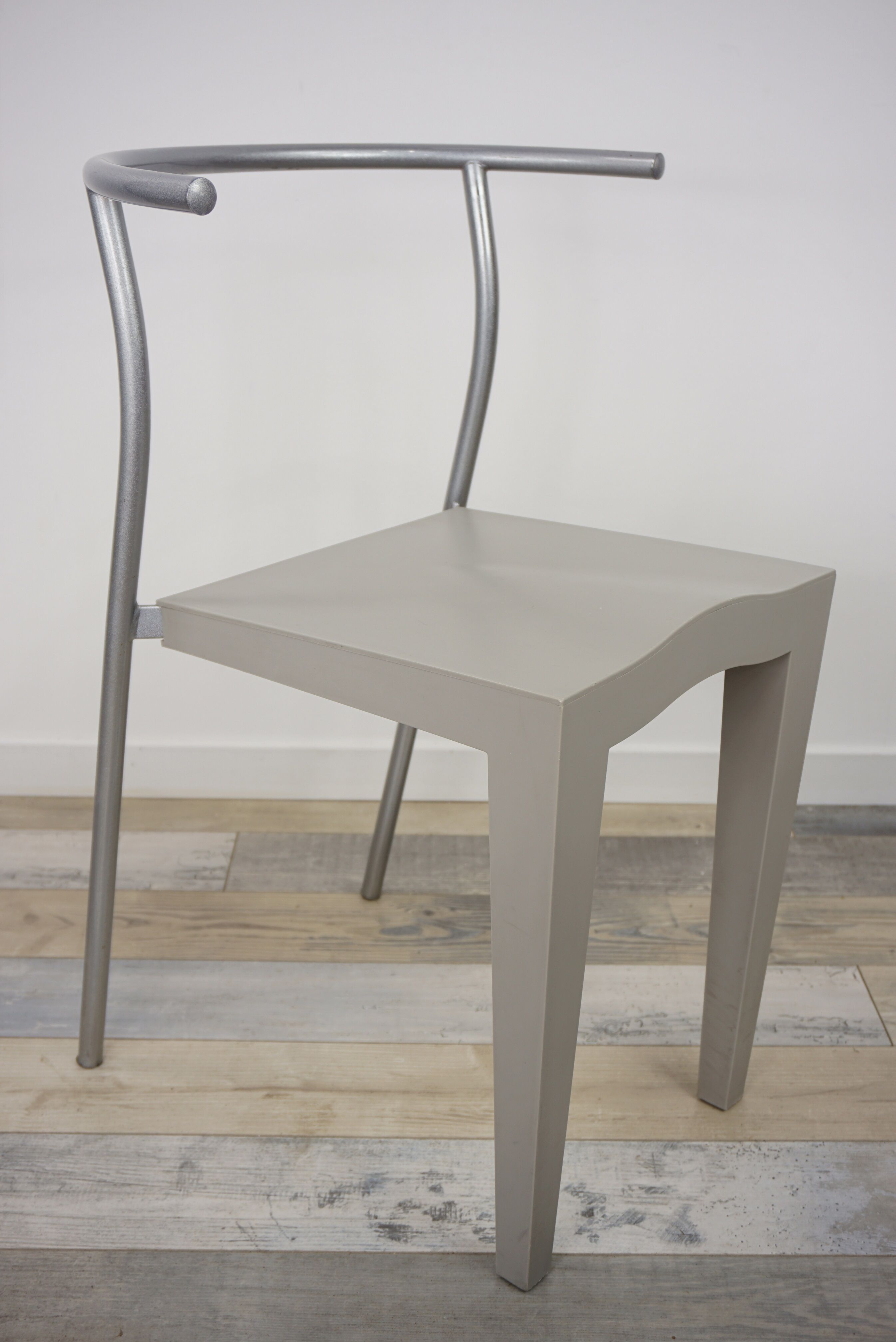 Lot de 4 chaises Dr Glob Design par Philippe Starck pour Kartell