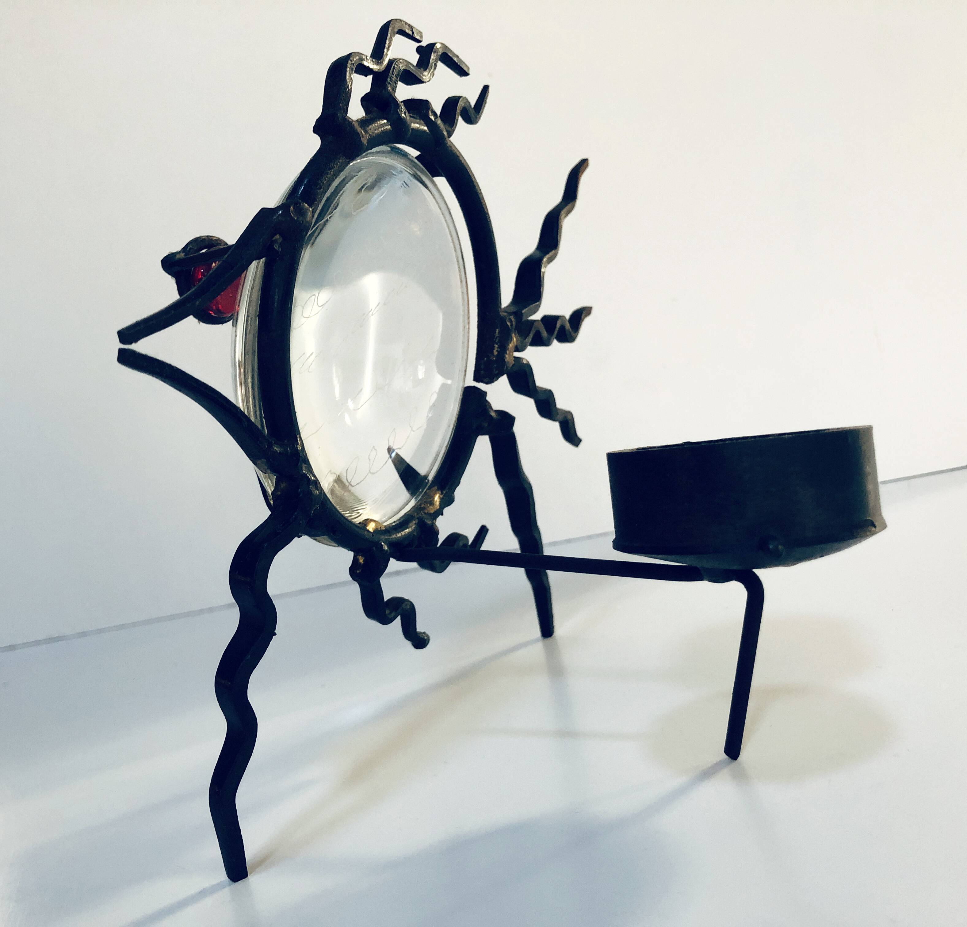 Candle Holder Sculpture • “Fish Eye” • Mark Brazier-Jones • Avant-Scène • 1990