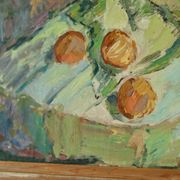 "Still Life with Fruits on a Table" by Bertil Wallman