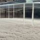 Table basse en verre acrylique transparent