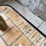 Capron “herbarium” oval coffee table