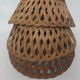 Set of 3 Vintage woven rattan baskets