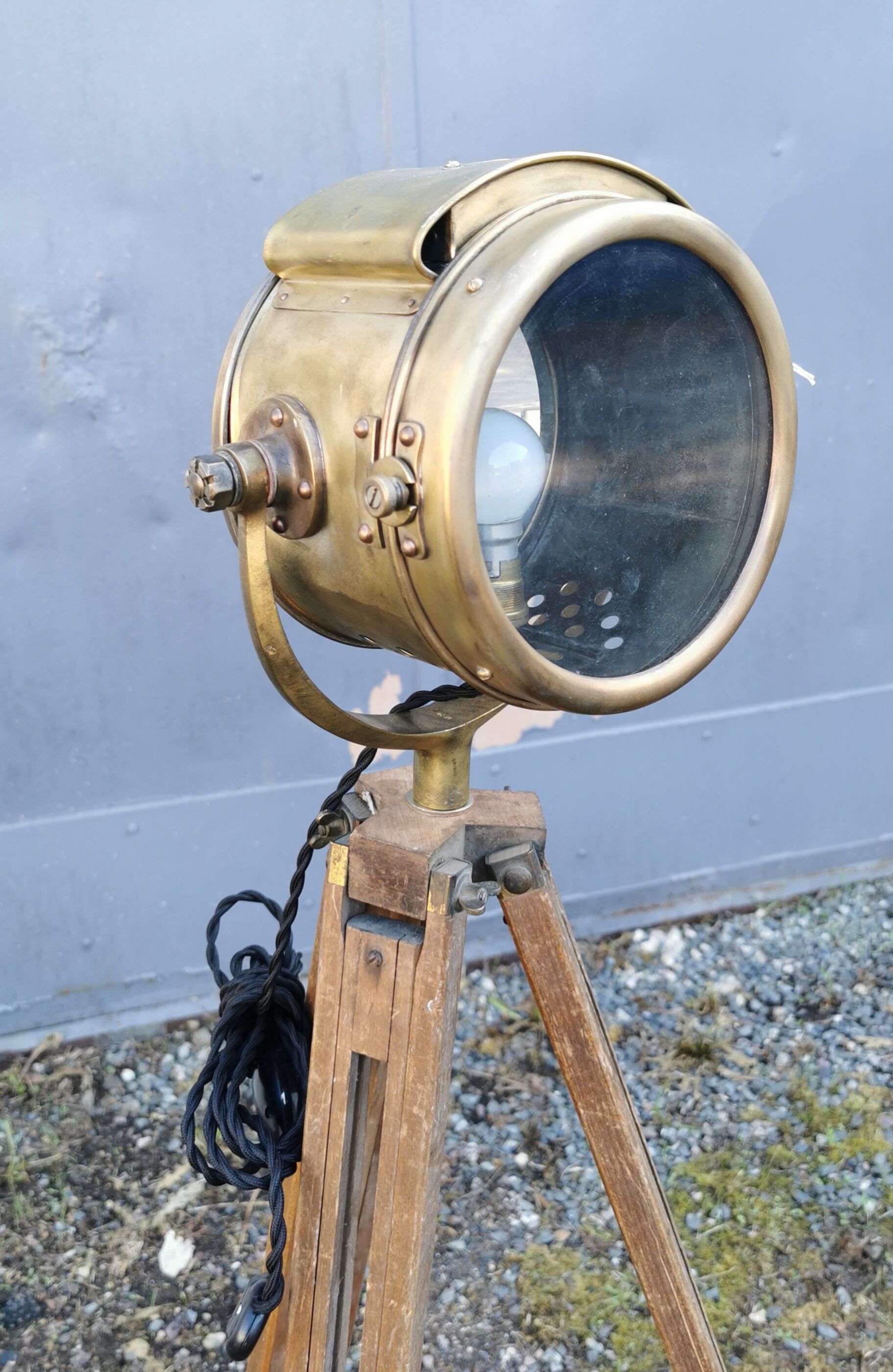 Old lighthouse industrial floor lamp