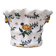Bouquetière murale pique-fleurs porcelaine