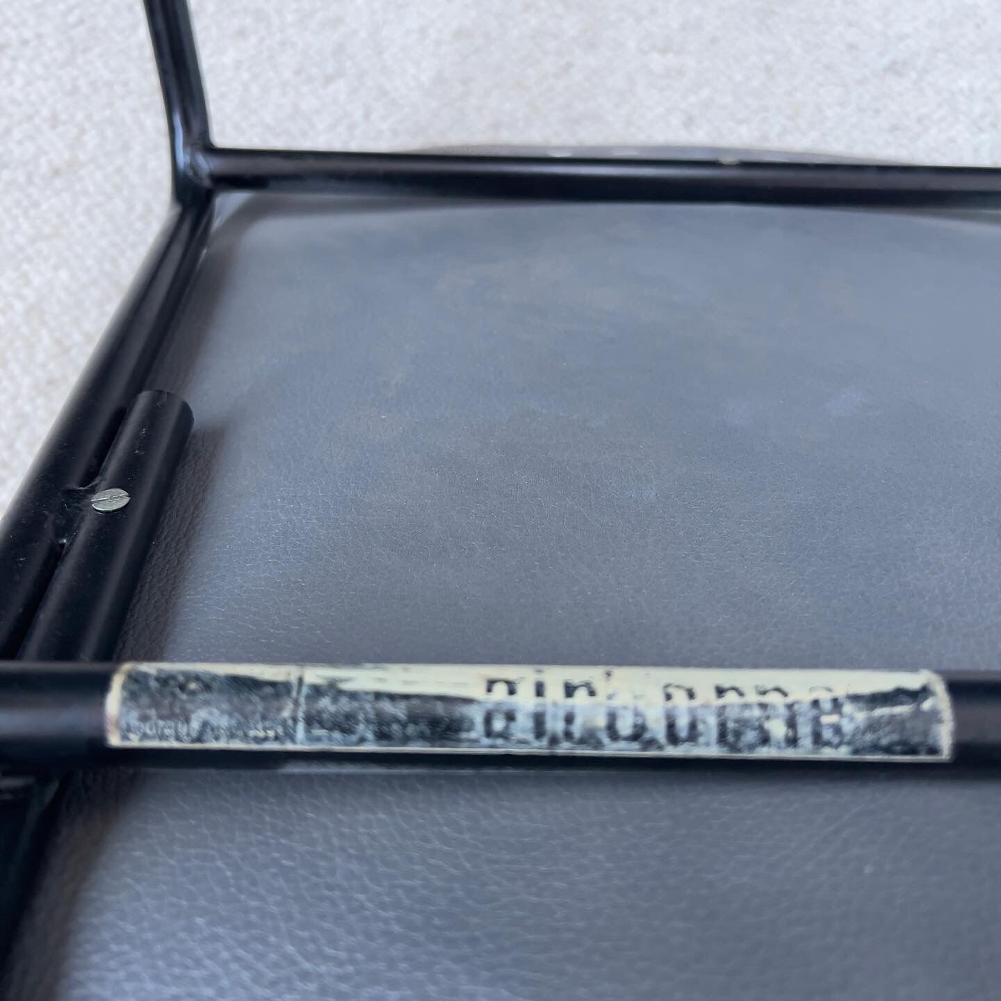 Set of 4 chairs André Simard edition Airborne 1950