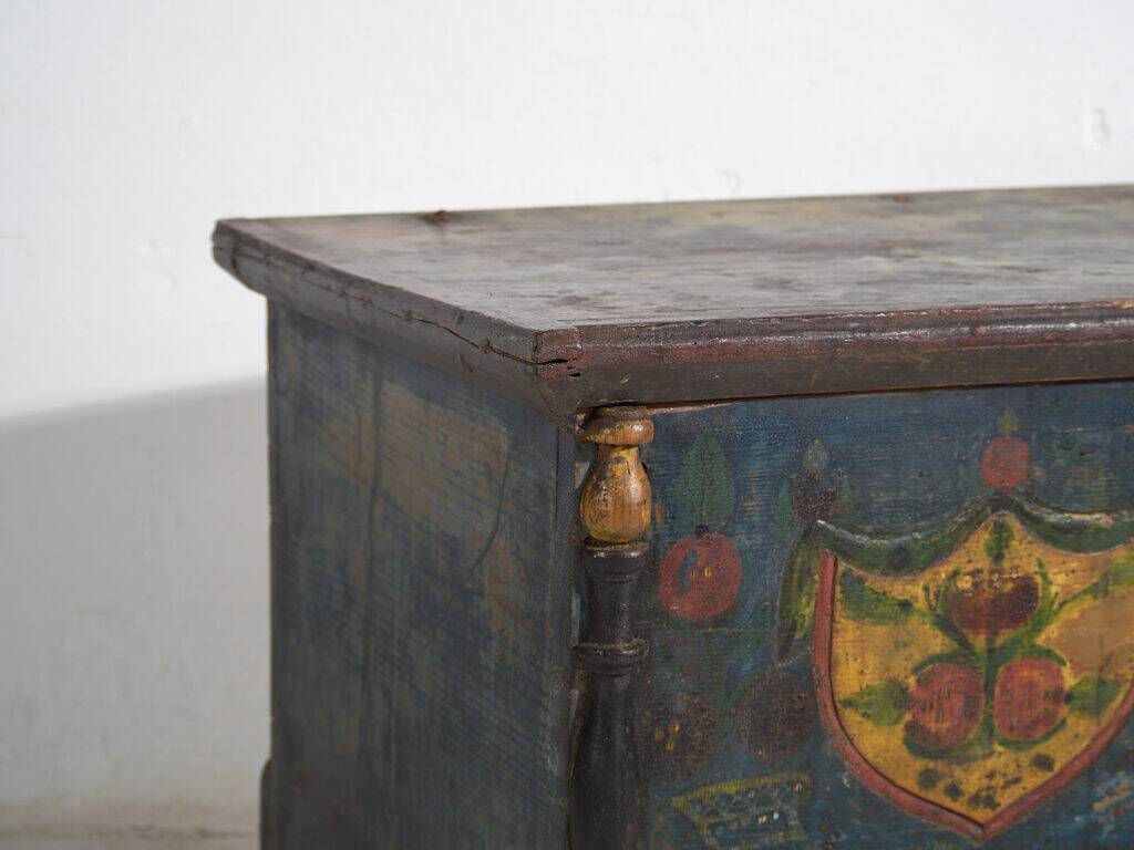 Old hand-painted mallet – Central Europe (circa 1850)