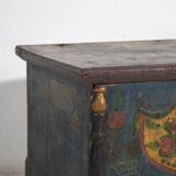 Old hand-painted mallet – Central Europe (circa 1850)