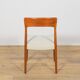 Mid-Century Modern Teak Dining Chairs model 26 by Henry Kjærnulf  for Korup