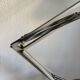 Lampe vintage 1970 d'architecte Ledu gris perle bureau - 80cm