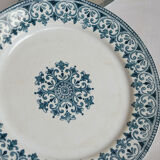 3 flat plates FT Badonviller model "Oriental"