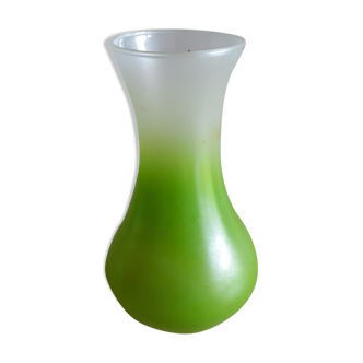 Art Deco glass paste vase