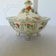 Antique soup tureen on feet from the prestigious English manufacturer Mason's,
