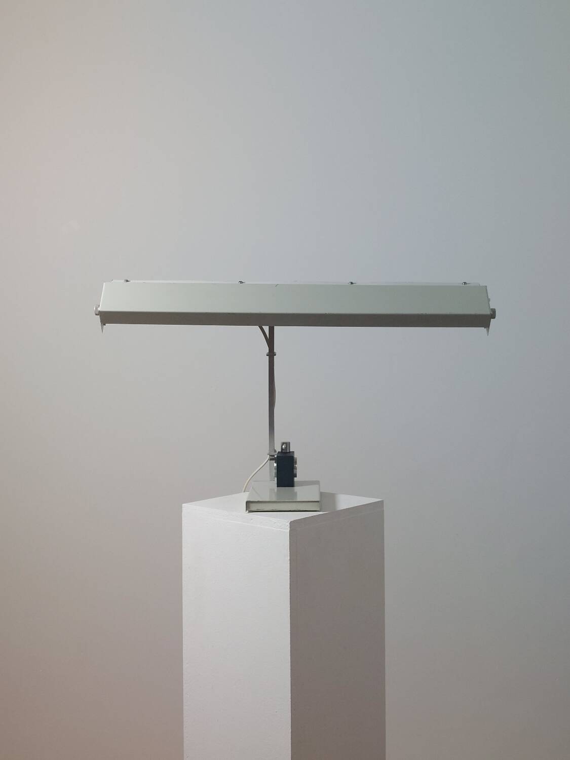 XXL vintage metal desk lamp by Klaus Musinowski GDR