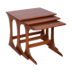 Teak pull out tables by V. Wilkins for G-Plan, 1970s