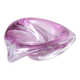 Pink glass vide poche Val St Lambert 1960s