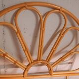 Rattan headboard
