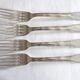 Silver metal forks, BB
