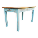 Weathered farm table