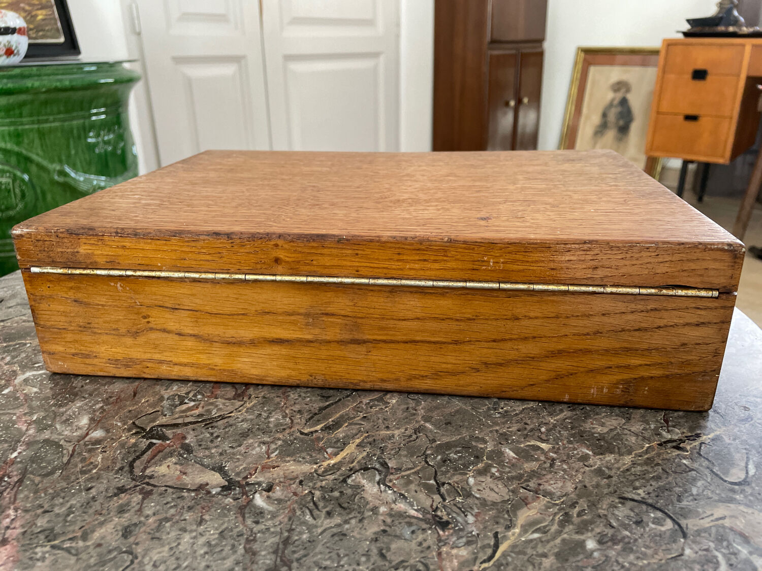 Vintage wooden box