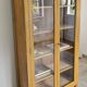 Vintage antique bookcase/curiosity cabinet/display case/shelves