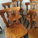 Set de 12 chaises bistrot