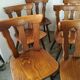 Set de 12 chaises bistrot