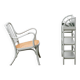 Fauteuil de Josef Frank pour Thonet et étagère de Fischel, années 1930, lot de 2
