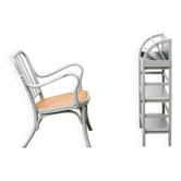 Armchair by Josef Frank for Thonet and shelf by Fischel, 1930s, set of 2