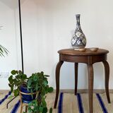Ancien guéridon ou table d’appoint en bois style Louis XV