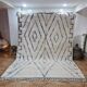 Handmade wool Berber rug 301X208 cm