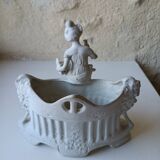 Flower girl/Vase Lady with a bird