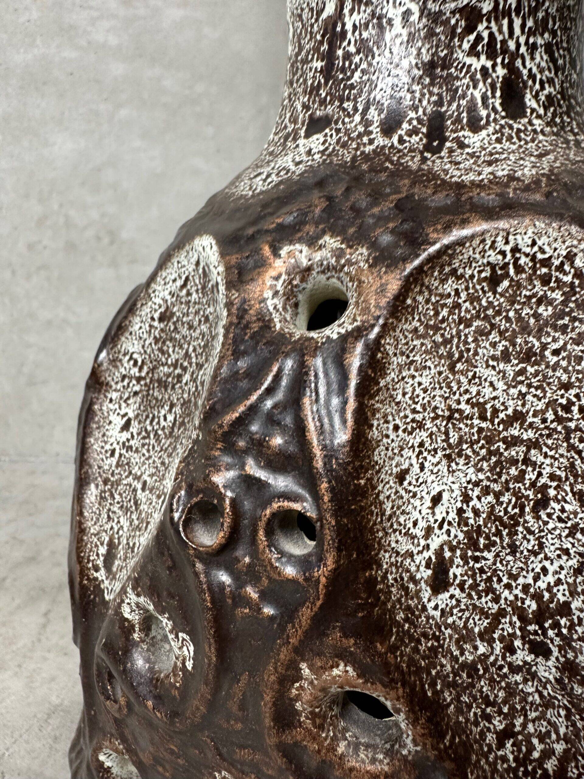 Vintage Fat Lava table lamp – ceramic